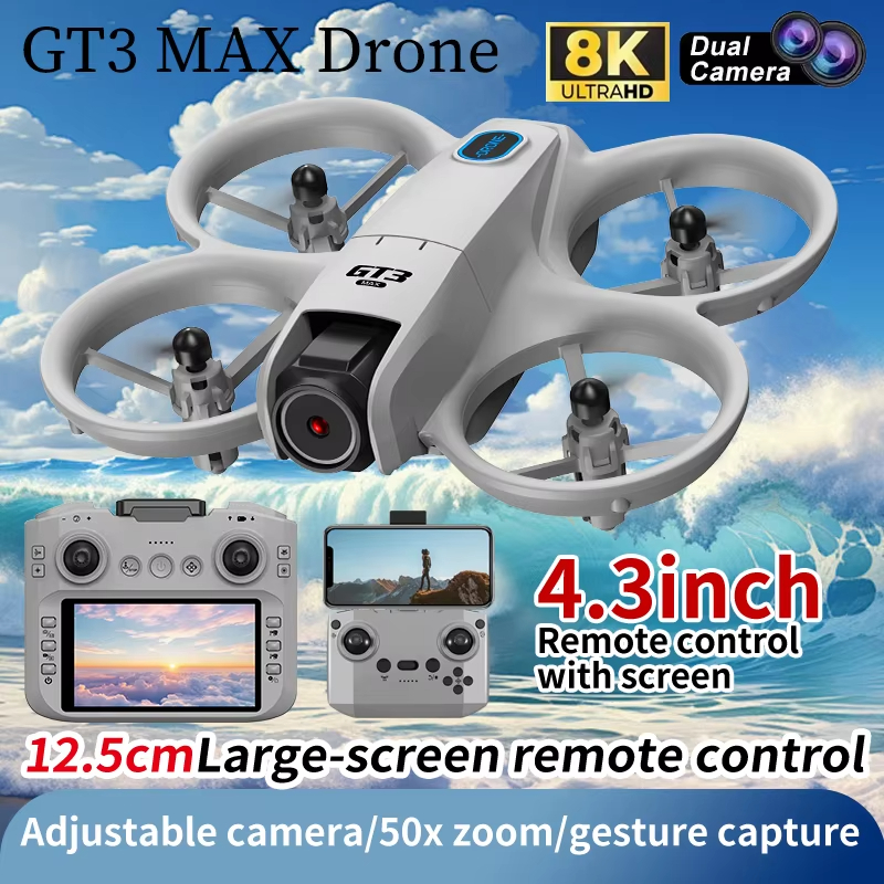 Toys For Kids Video - New GT3/GT3 MAX Drone 8K HD