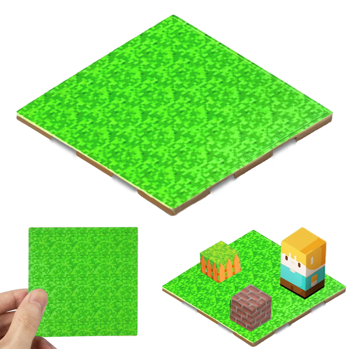 Kids Toys 2 Year Old - Magnetic Base Plate Building Block For