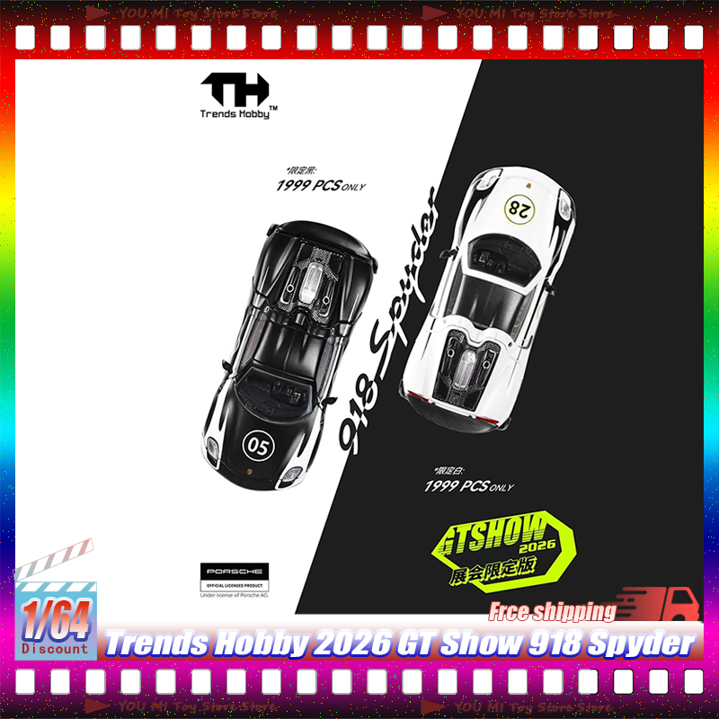 Kids Toys Exhibition - 1:64 New Trends Hobby 918 Spyder