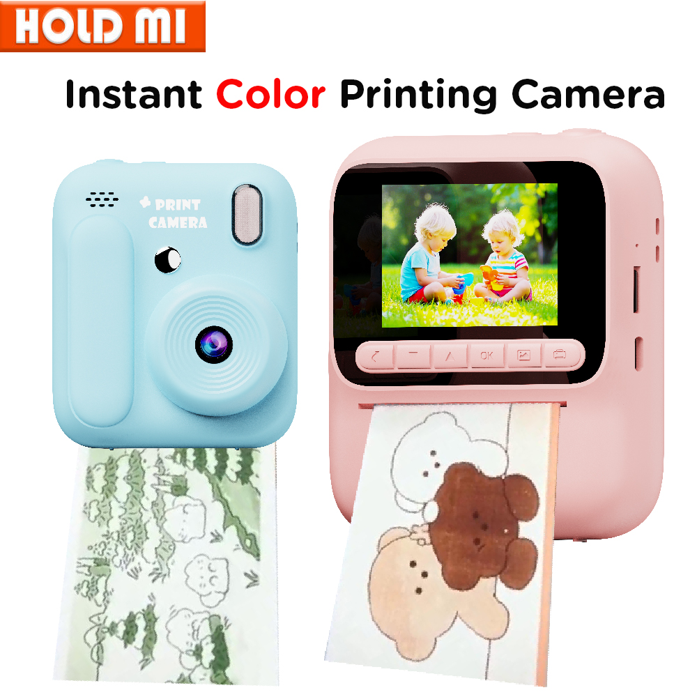 Toys For Kids Video - Kids Instant Color Printing Camera 1080P