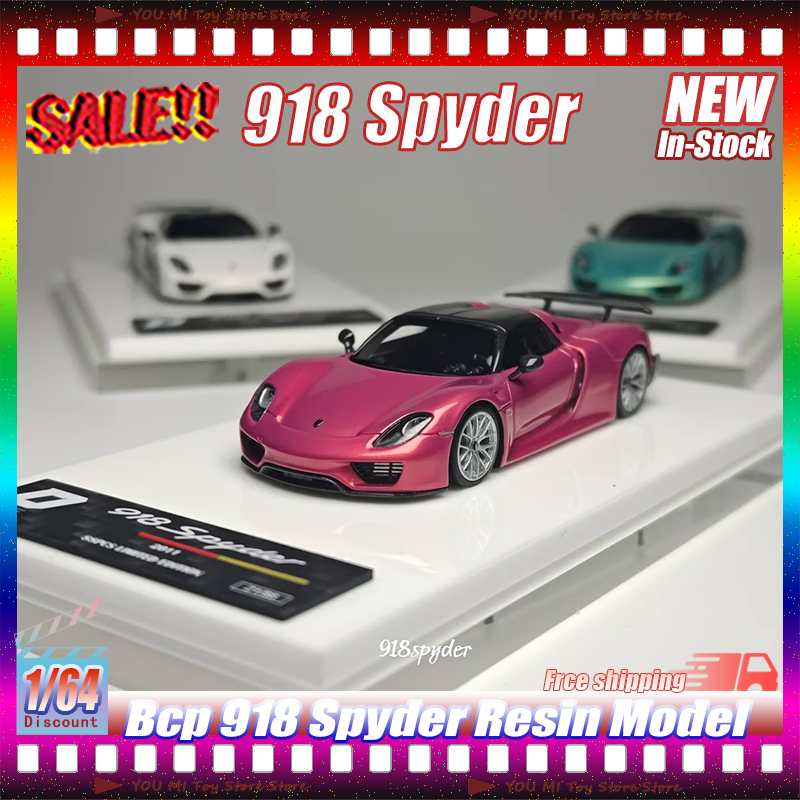 Kids Toys Exhibition - 1:64 In Stock Bcp Porsch 918