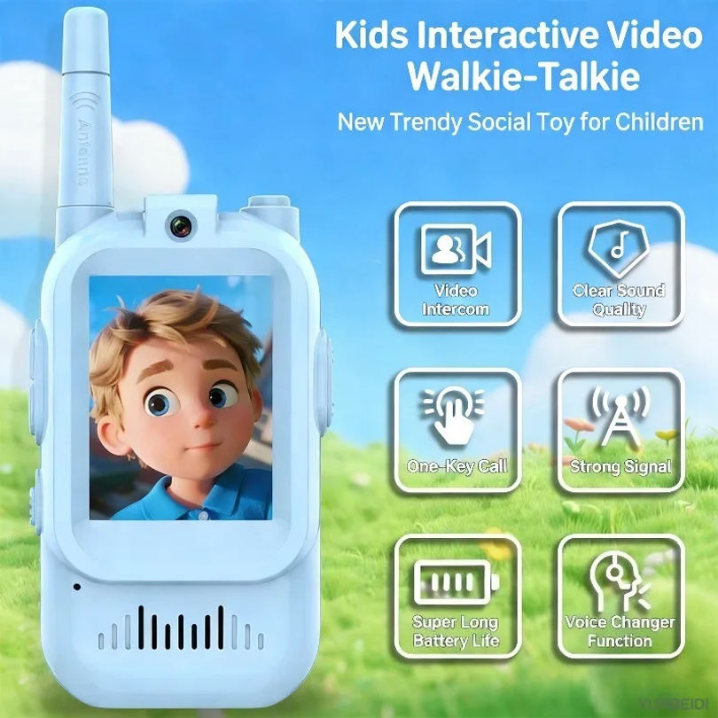 2PCS Kids Video Walkie Talkies - Toys For Kids Video review and price