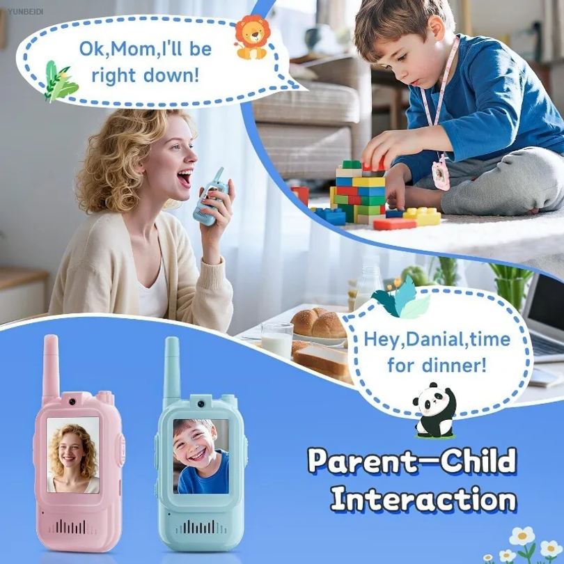 2PCS Kids Video Walkie Talkies - Toys For Kids Video review and price