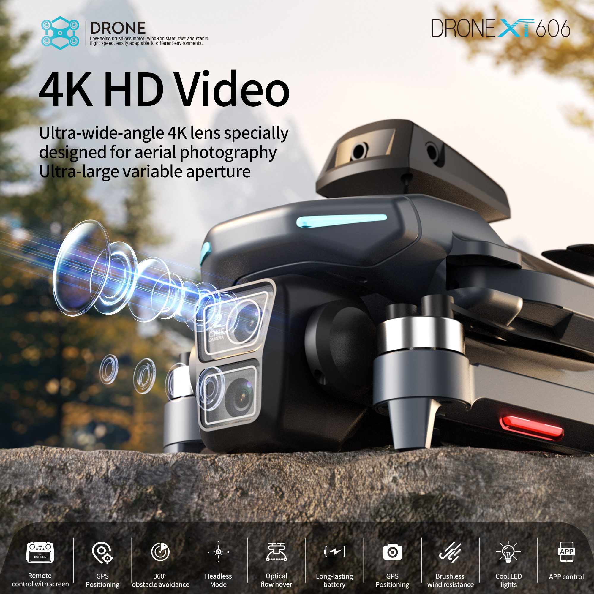 XT606 MAX GPS NEW Drone 8k Pro - Xiaomi Kids Toys review and price