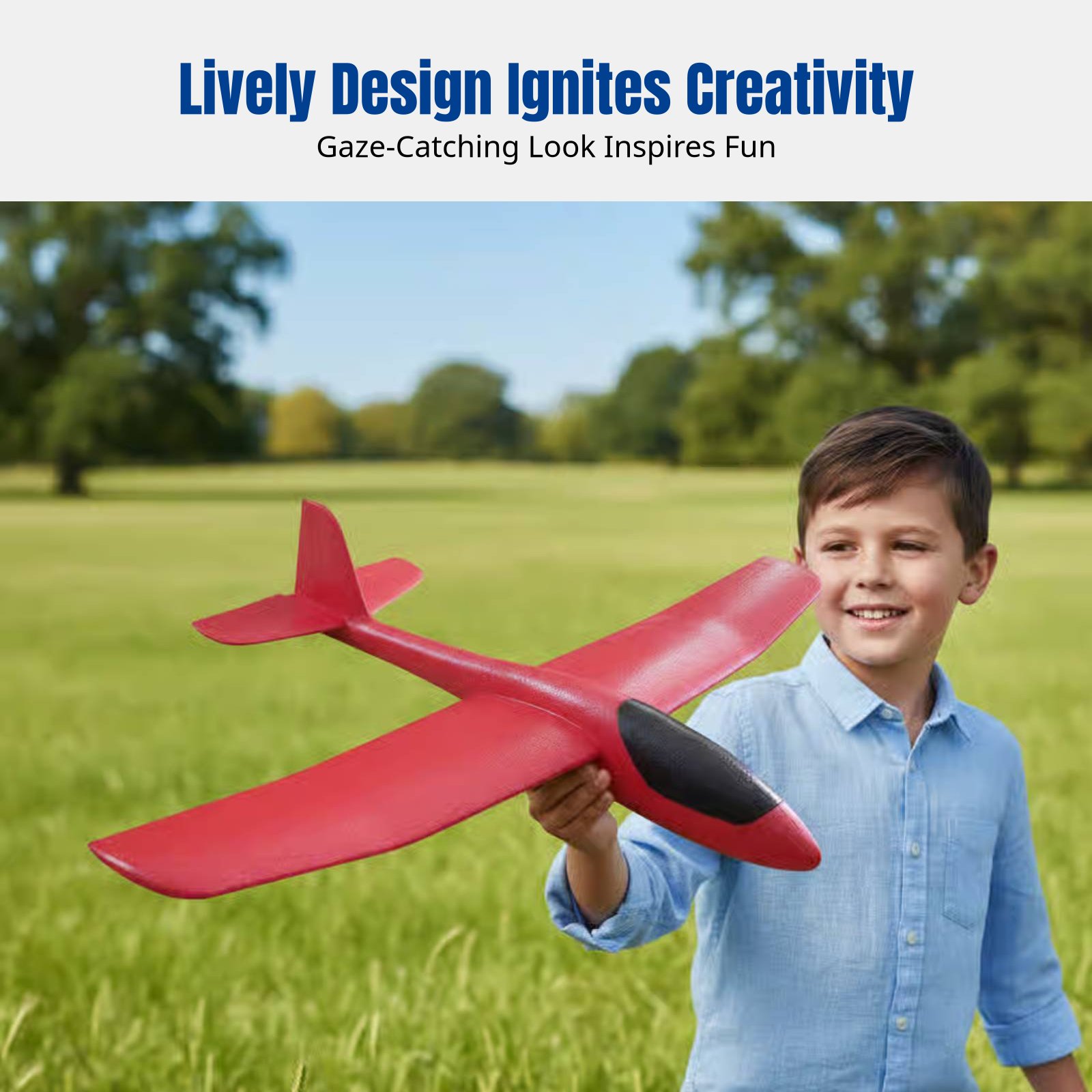 86cm Foam Glider Plane, Hand L - Kids Toys 2 Year Old review and price