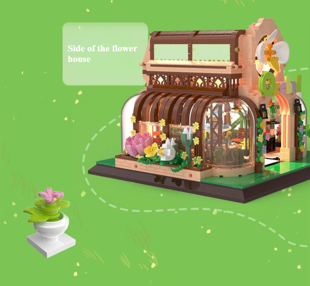 MOC Botanical Garden Orchid Fl - Kids Toys Exhibition review and price
