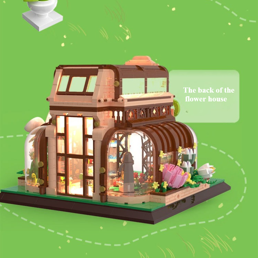 MOC Botanical Garden Orchid Fl - Kids Toys Exhibition review and price