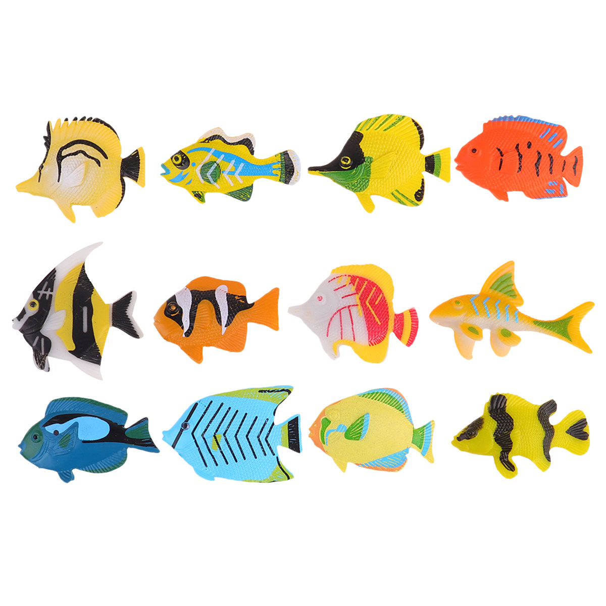 1Set Tropical Fish Solid Vivid - Kids Toys Learning review and price