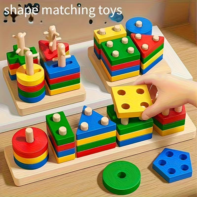 Montessori Wooden Games Baby T - Kids Toys 2 Year Old review and price