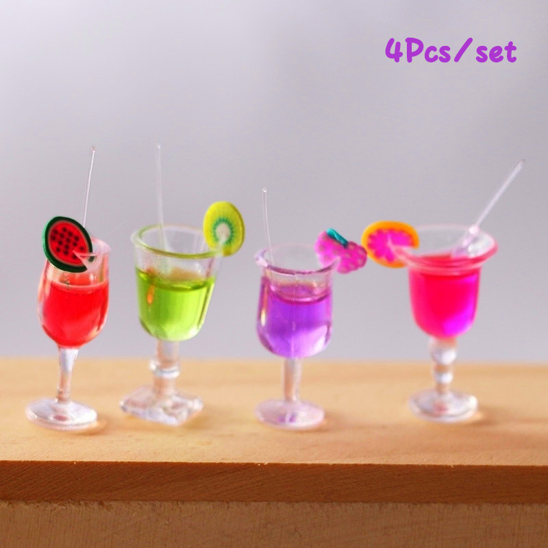 4Pcs 1:6 Dollhouse Miniature F - Kids Toys House review and price