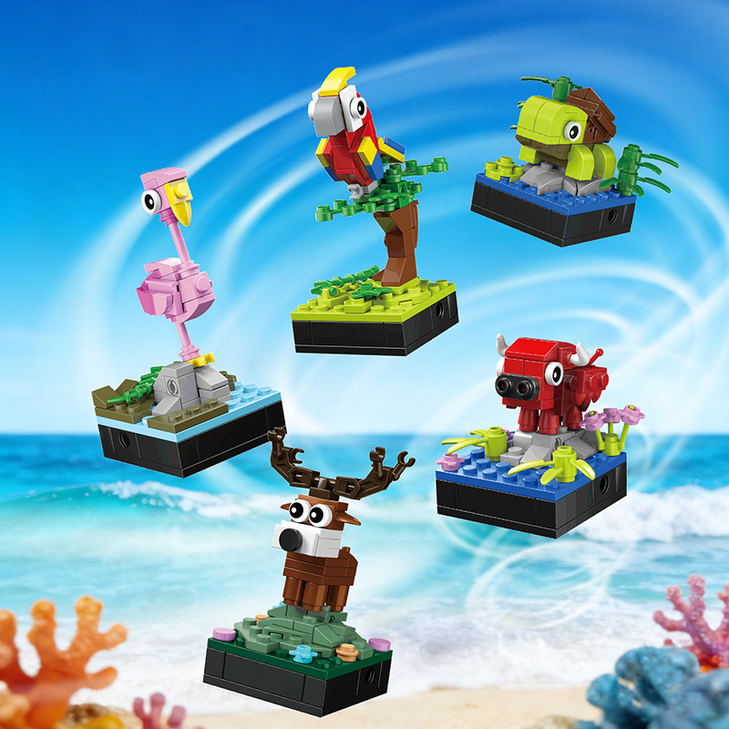 Cartoon Animal IP Building Blo - Kids Toys Exhibition review and price