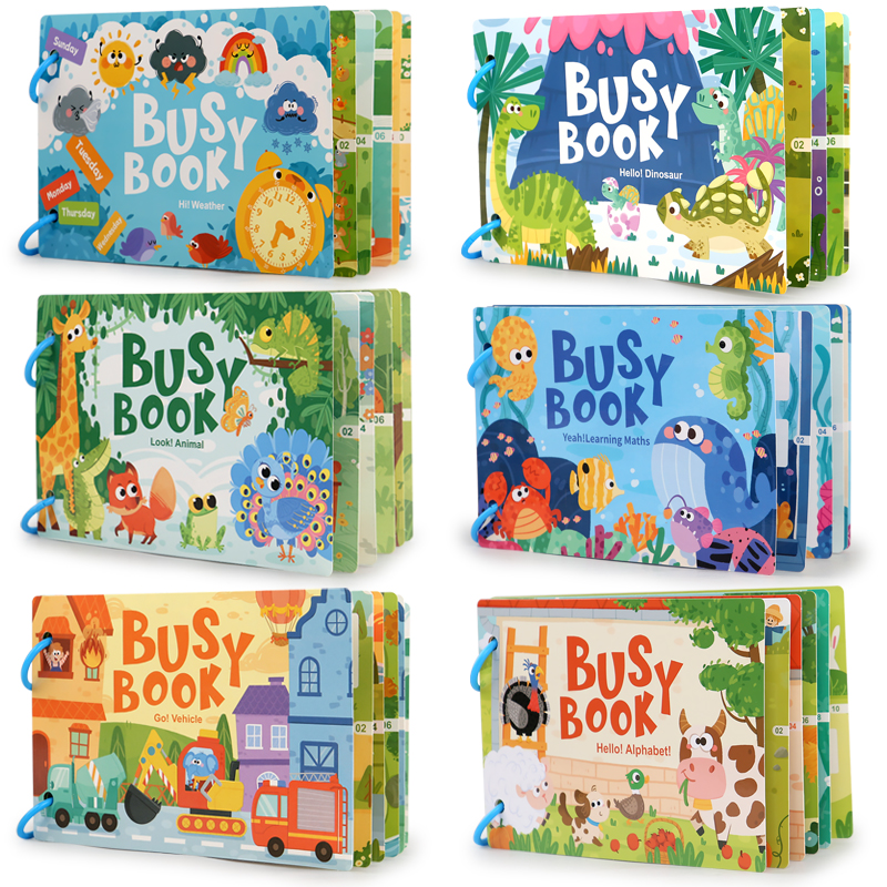 Montessori Baby Busy book My F - Kids Toys 2 Year Old review and price