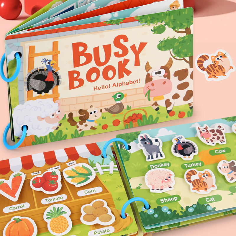 Montessori Baby Busy book My F - Kids Toys 2 Year Old review and price