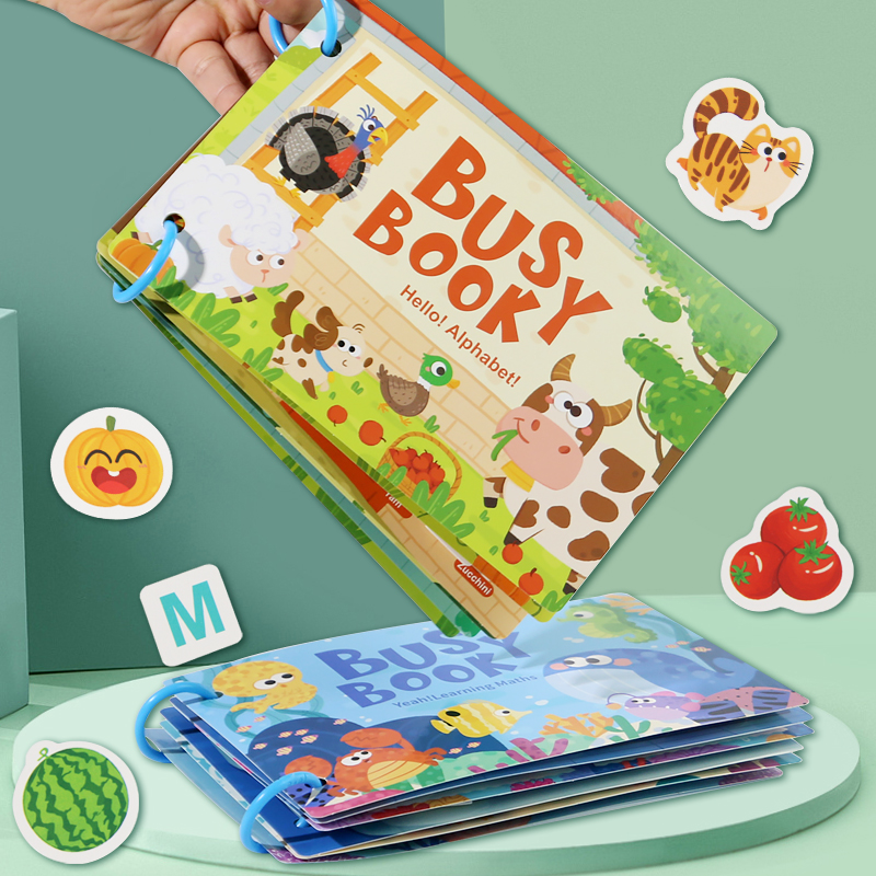 Montessori Baby Busy book My F - Kids Toys 2 Year Old review and price