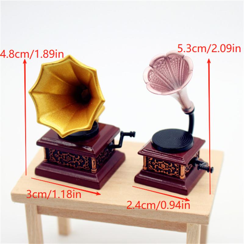 Dollhouse Vintage Phonograph M - Kids Toys House review and price