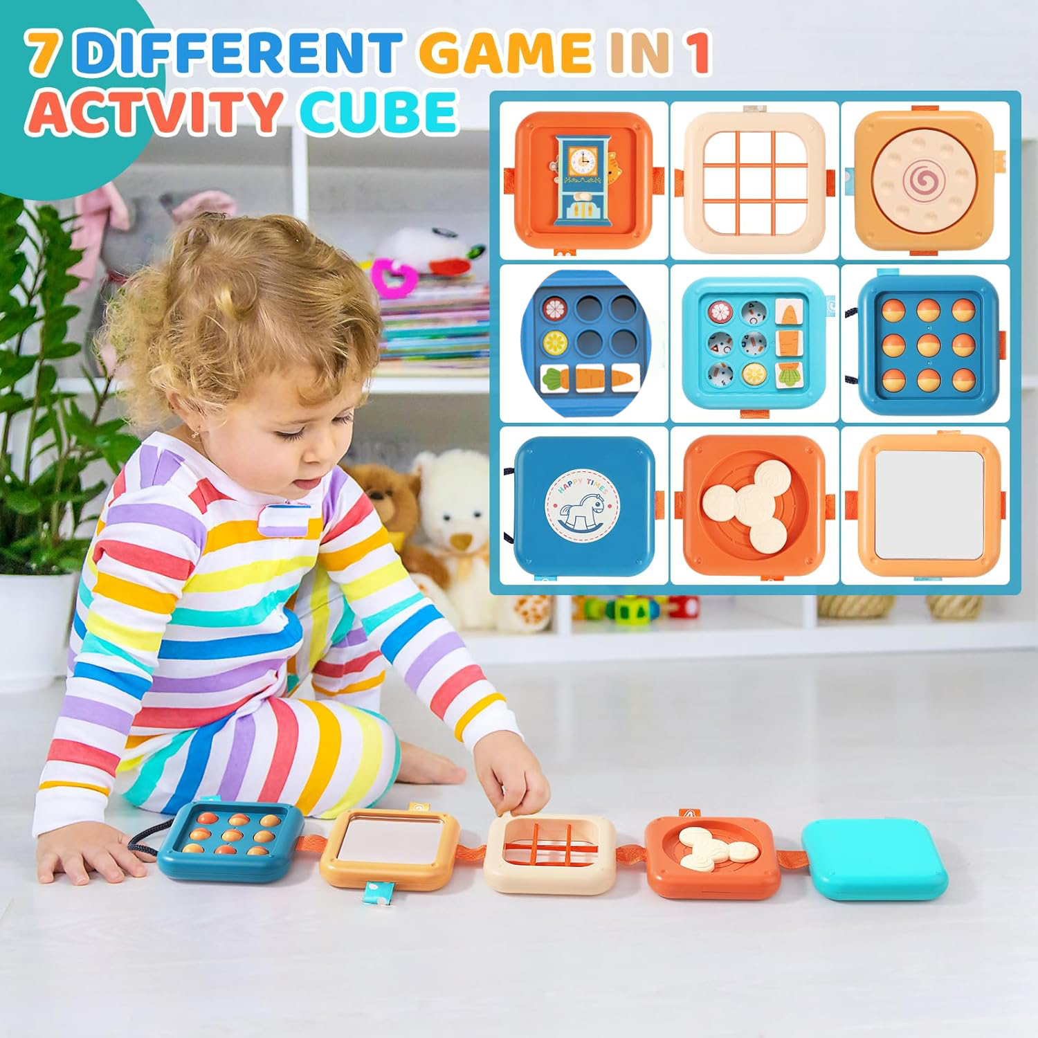 Montessori Toys Busy Board Bab - Kids Toys 2 Year Old review and price