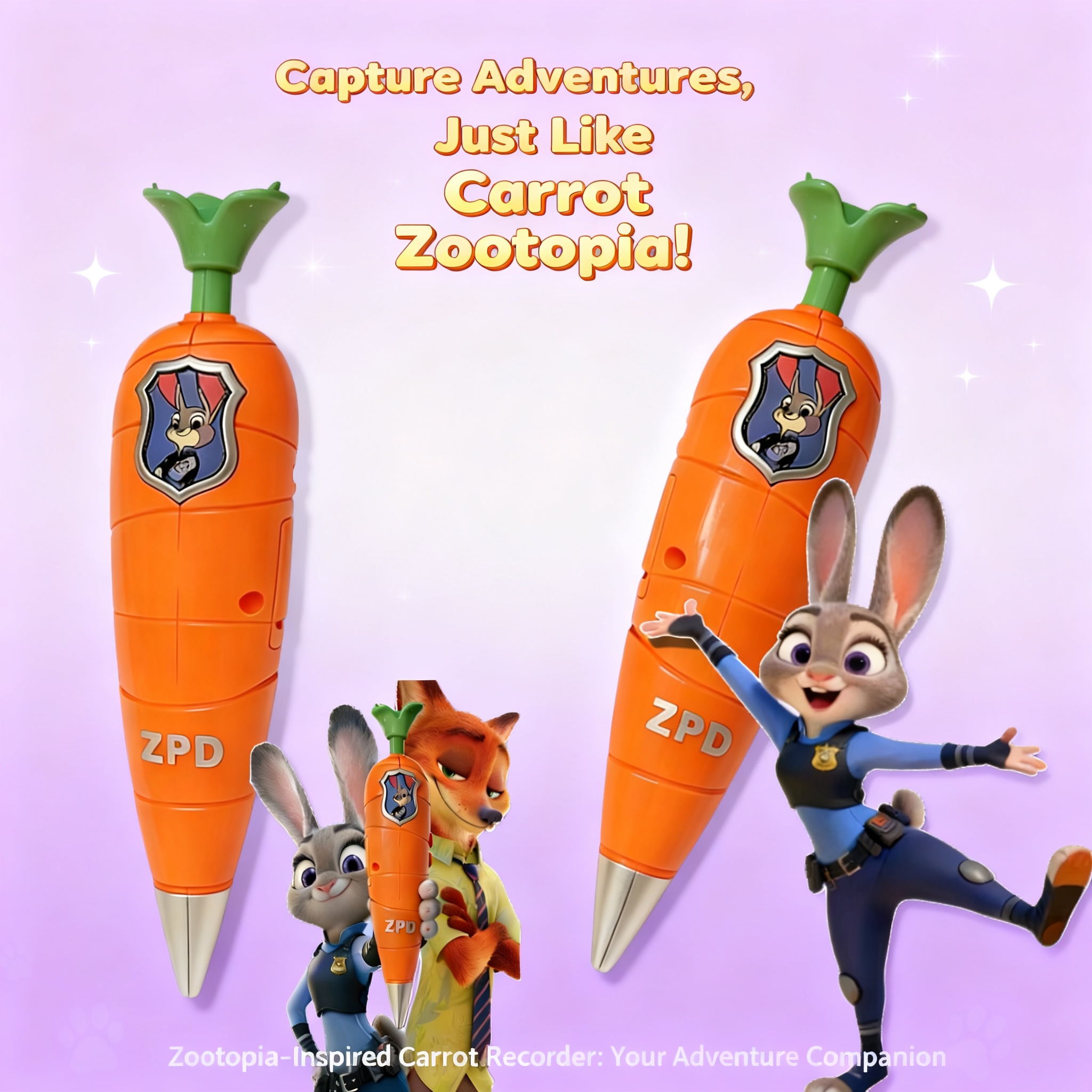 Zootopia 2 Carrot Recorder Pen - Kids Toys Usa review and price