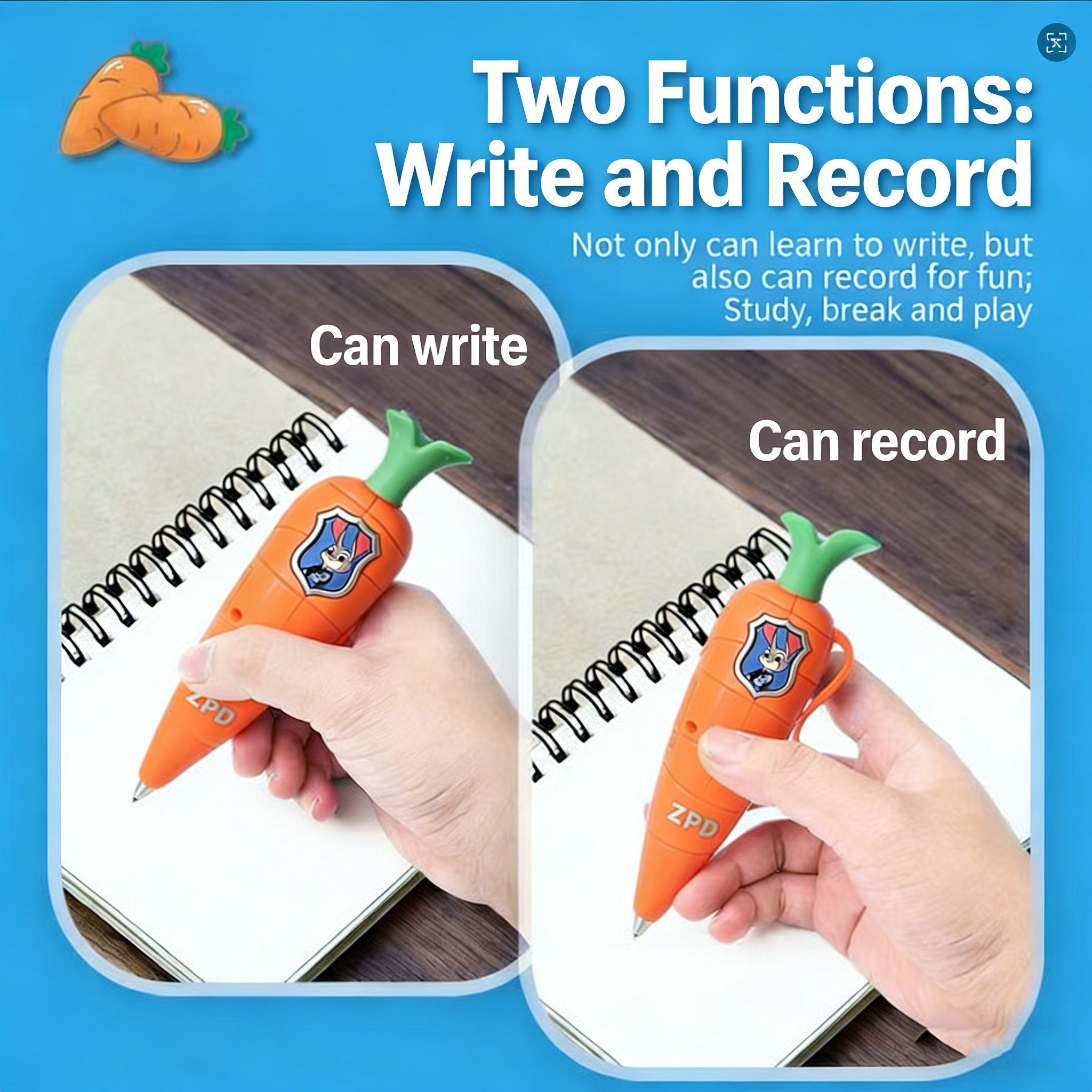 Zootopia 2 Carrot Recorder Pen - Kids Toys Usa review and price