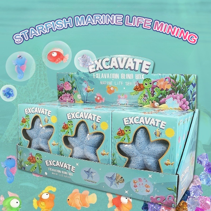 Starfish Marine Life Gemstone  - Kids Toys Supplier review and price