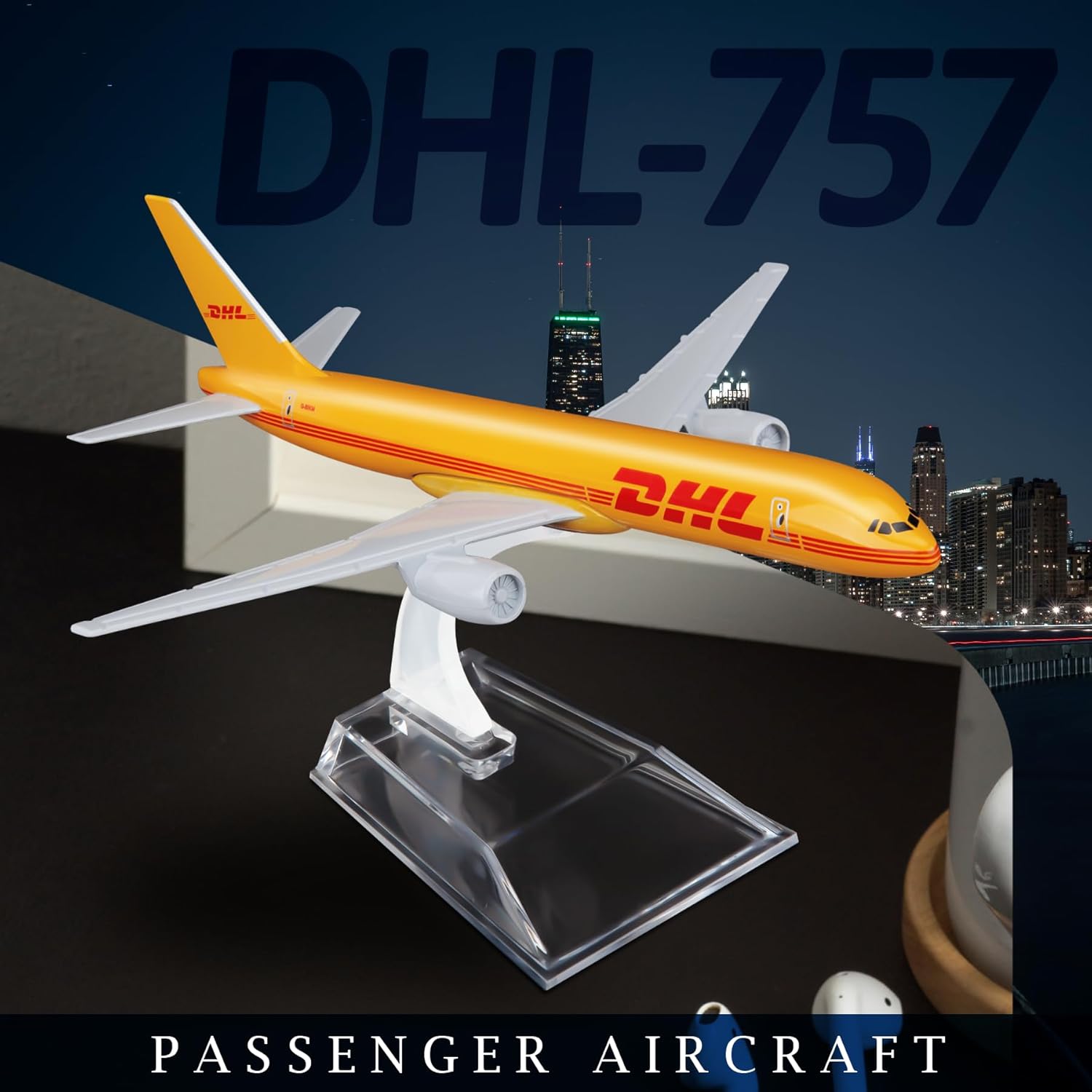 1/400 Scale Plane B757 DHL Air - Kids Toys Supplier review and price