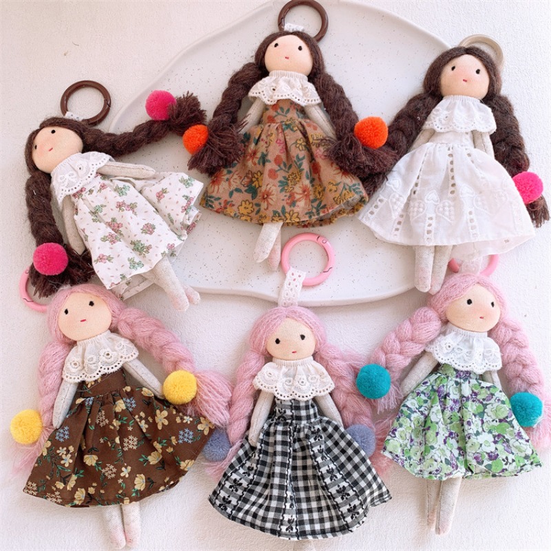 Cute Braid Doll Bag Charm Swee - Kids Toys Supplier review and price