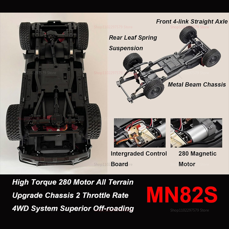 MN82 MN82S RC Crawler Truck 1/ - Kids Toys 2 Year Old review and price