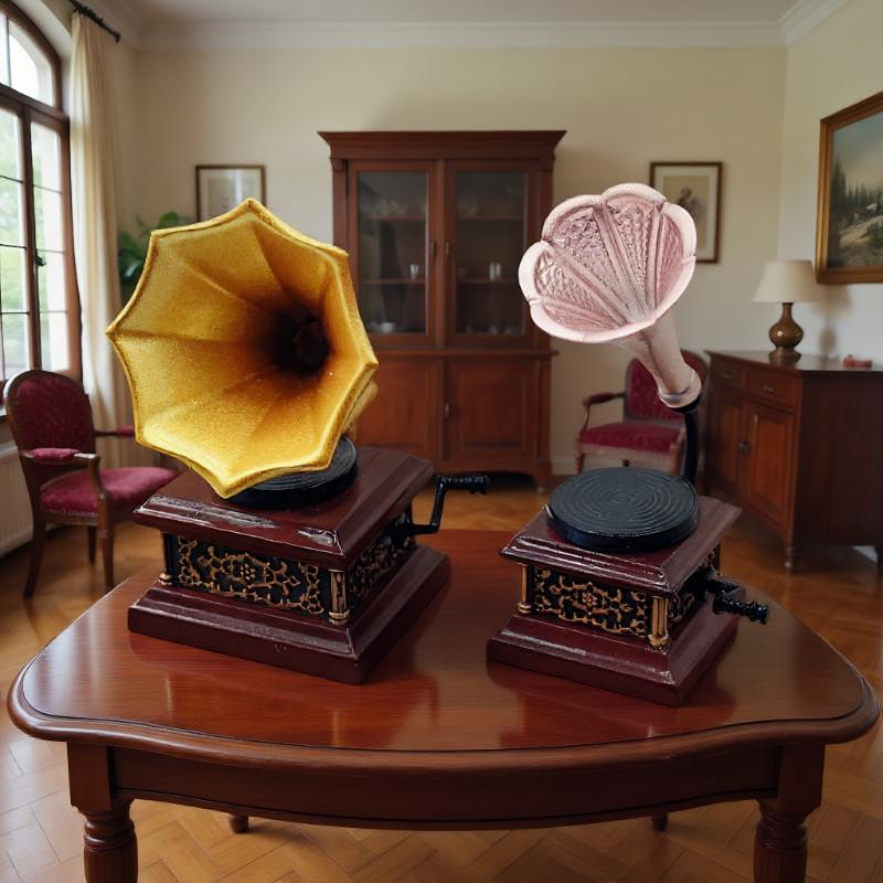 Dollhouse Vintage Phonograph M - Kids Toys House review and price