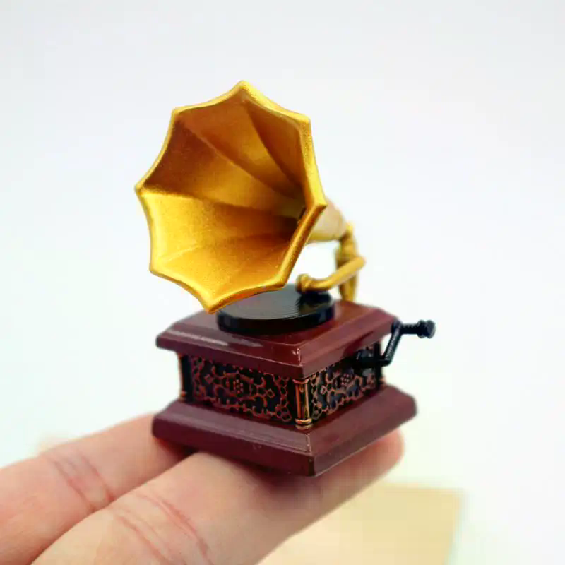 Dollhouse Vintage Phonograph M - Kids Toys House review and price