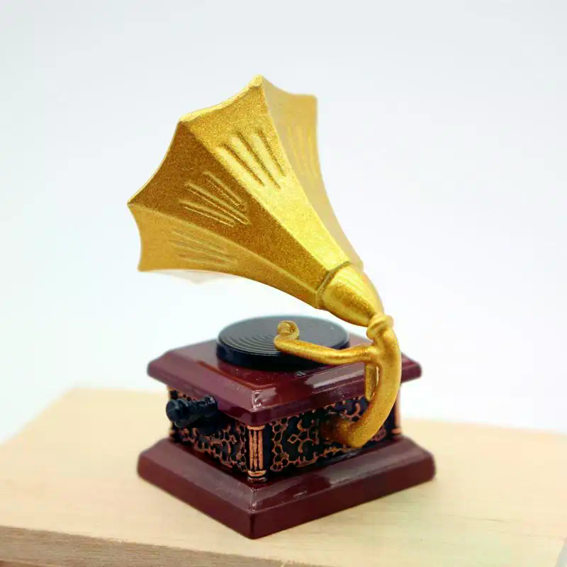 Dollhouse Vintage Phonograph M - Kids Toys House review and price