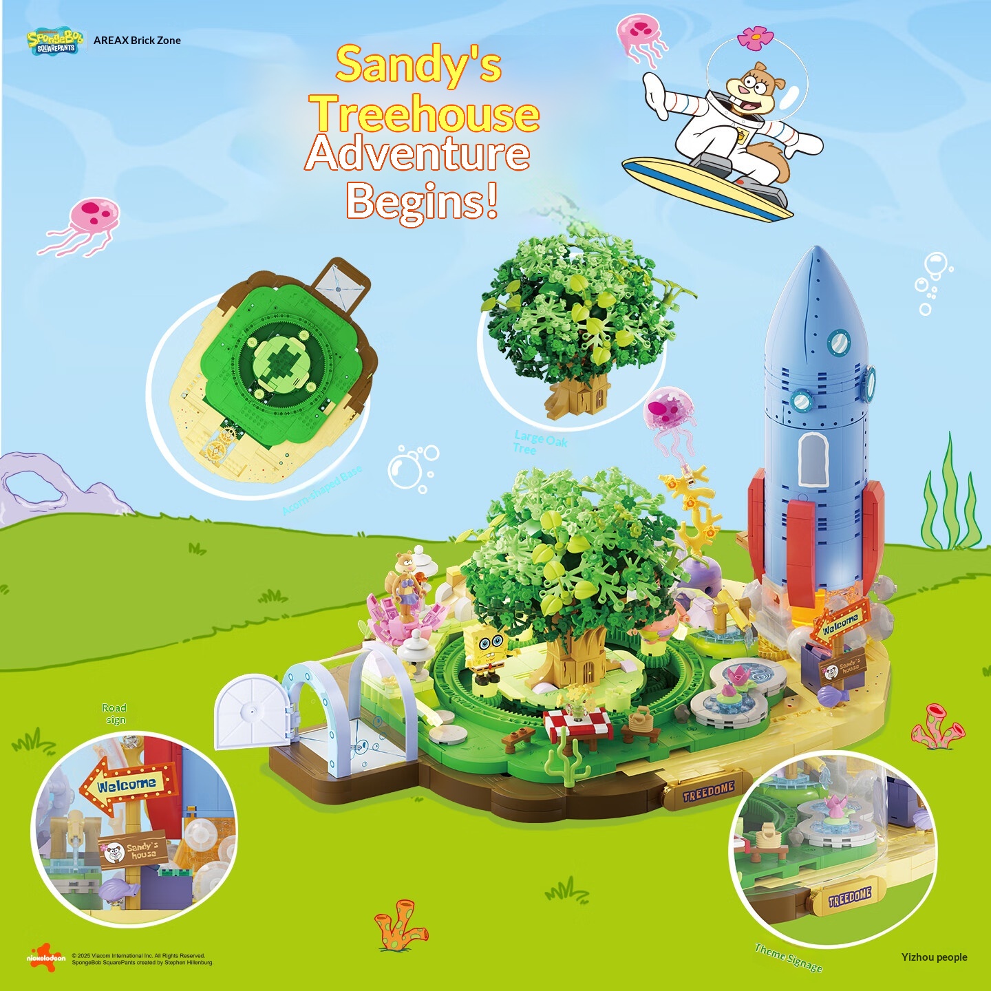 Areax Spongebob Sandy Cheeks D - Kids Toys House review and price
