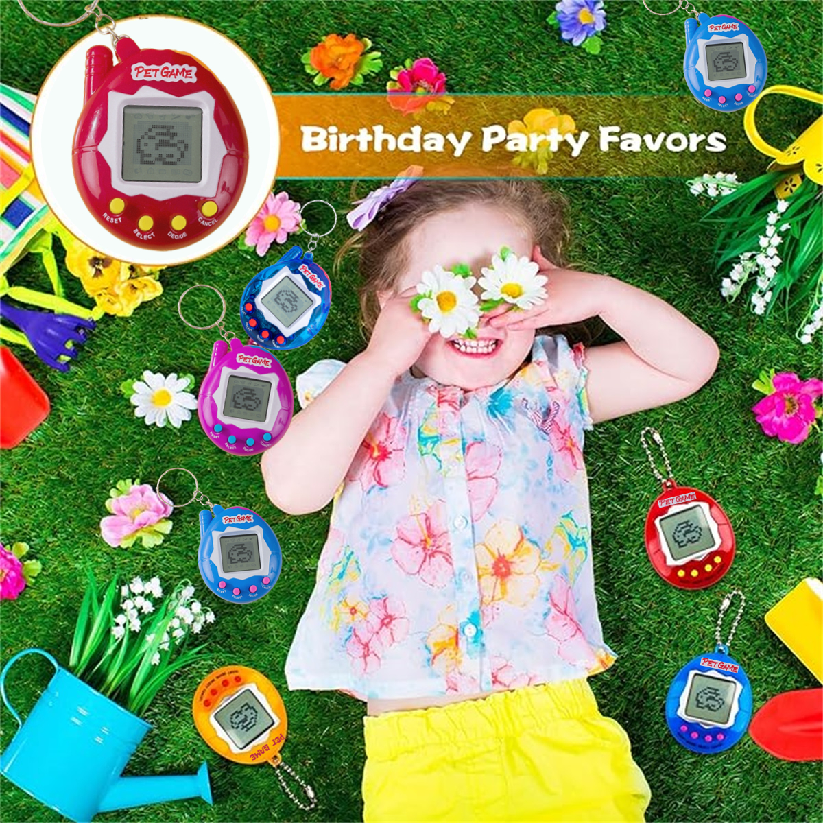 6-48PCS Virtual Pet Keychain D - Toys For Kids Video review and price
