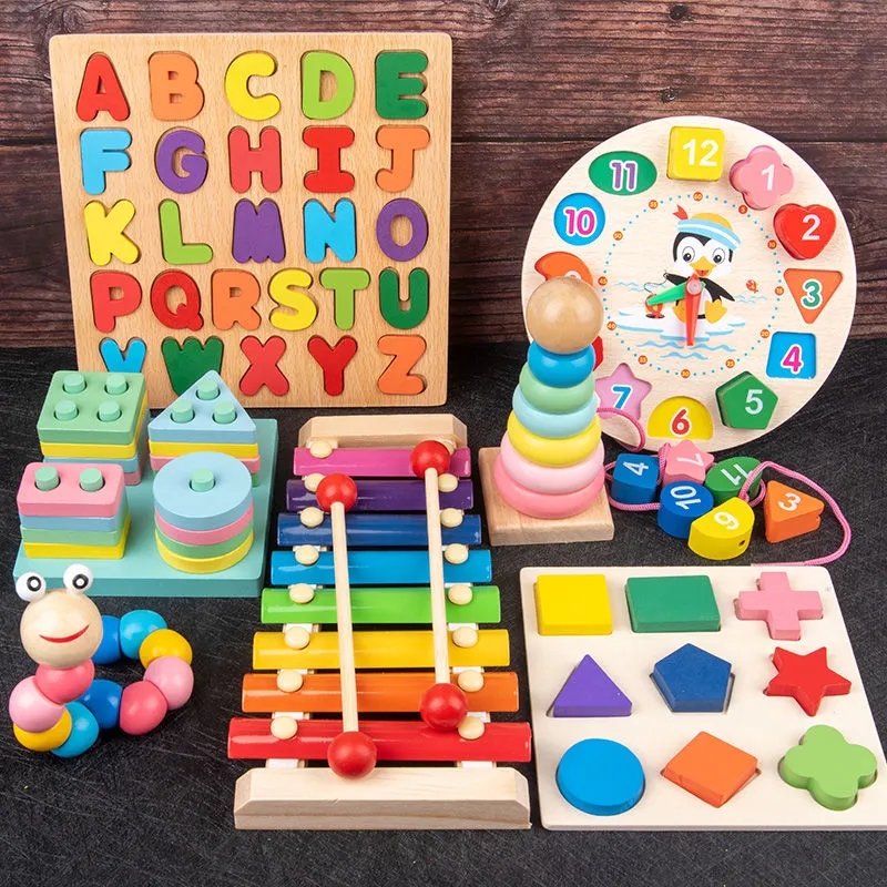 Montessori Wooden Toys for Bab - Kids Toys 2 Year Old review and price