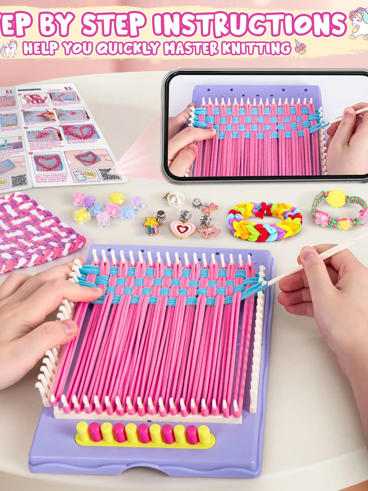 2 in 1 400 Pcs Friendship Brac - Kids Toys 2 Year Old review and price