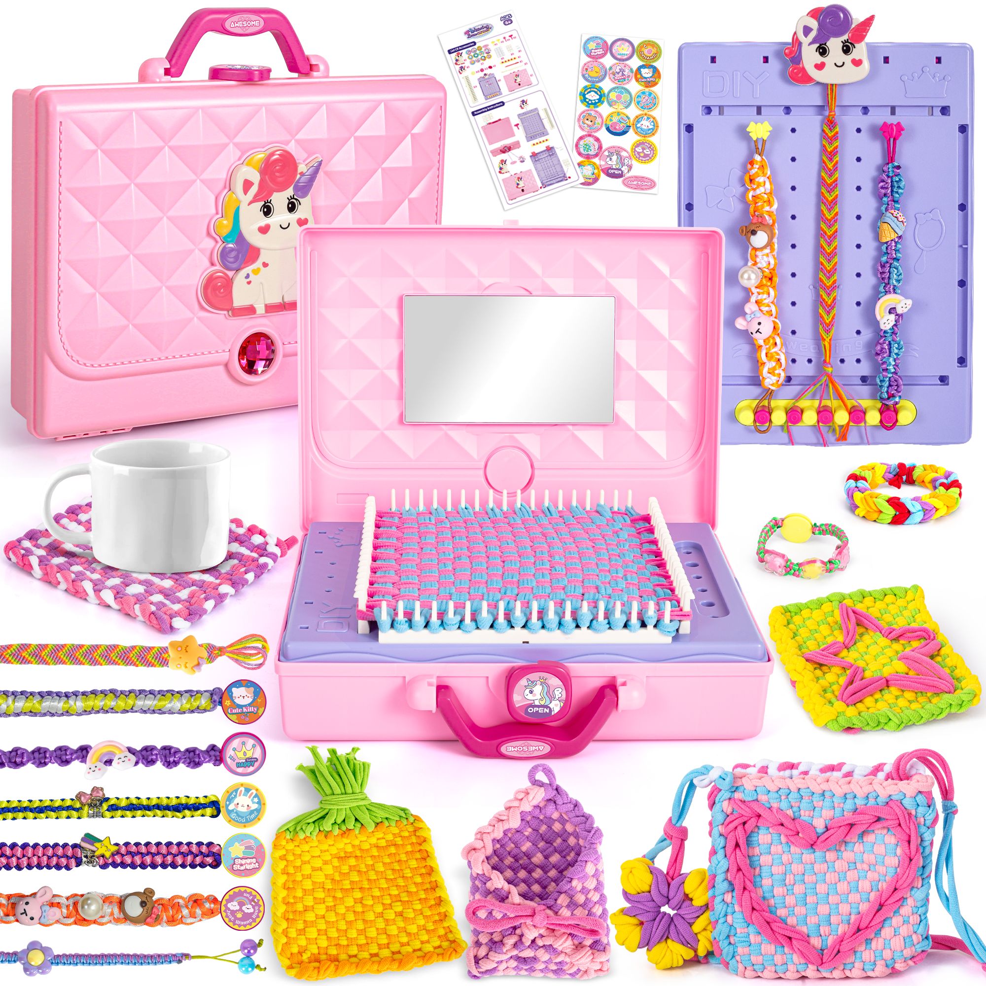 2 in 1 400 Pcs Friendship Brac - Kids Toys 2 Year Old review and price
