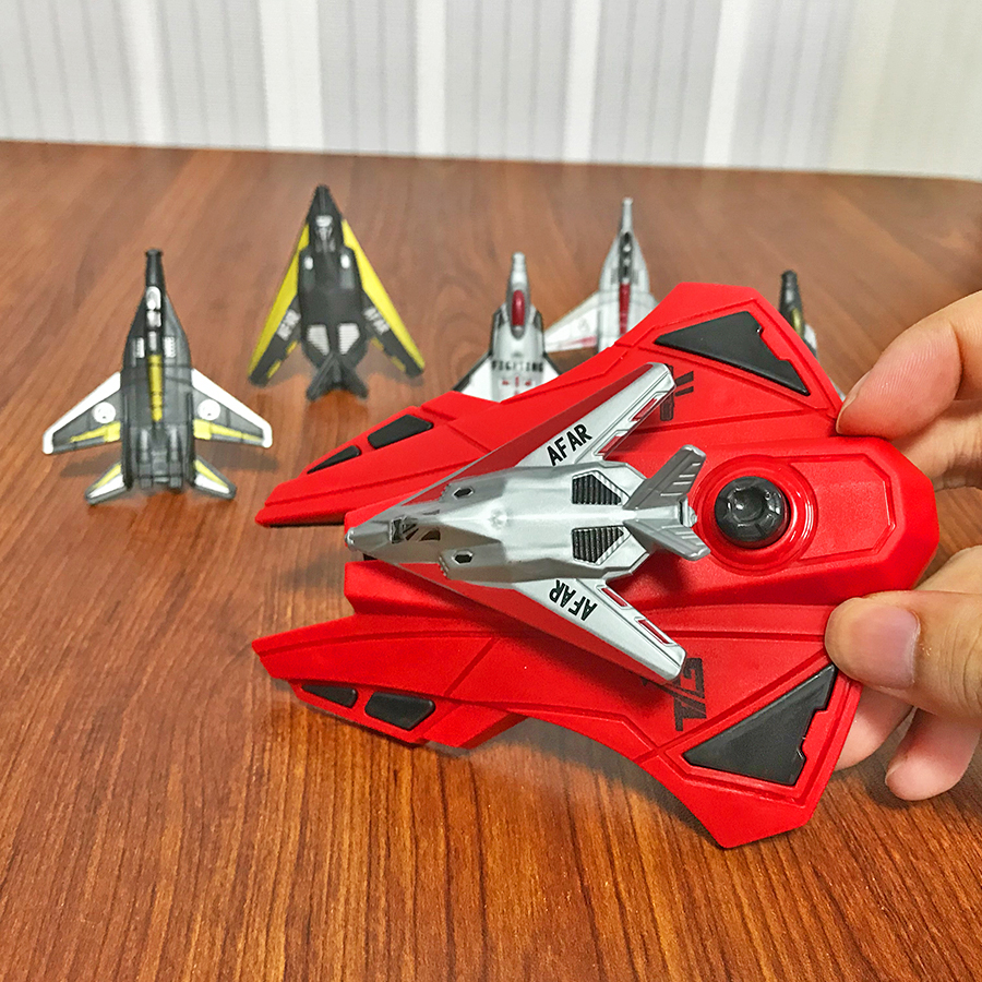 6pcs Fighter Plane Red Launche - Kids Toys Supplier review and price