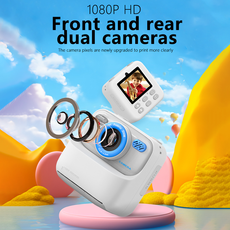 Kids Instant Print Camera 32GB - Toys For Kids Video review and price