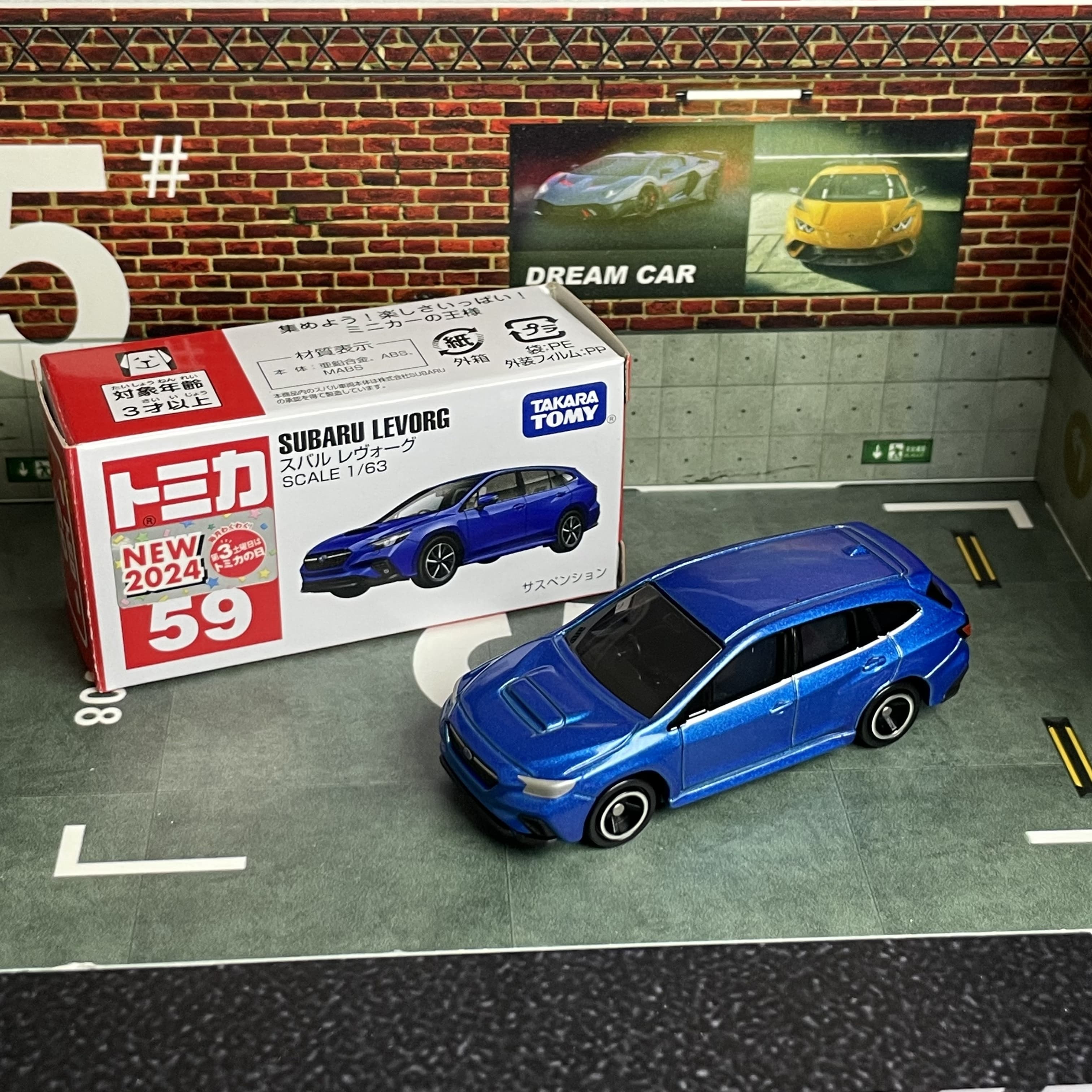 Takara Tomy Tomica #59 Subaru  - Kids Toys Supplier review and price
