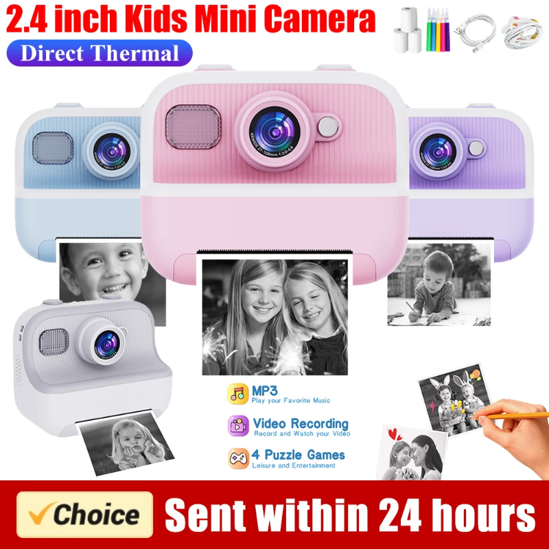 Kids Mini Instant Print Camera - Toys For Kids Video review and price