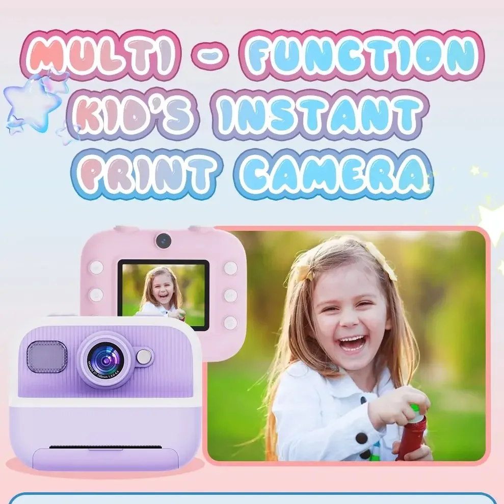 Kids Mini Instant Print Camera - Toys For Kids Video review and price