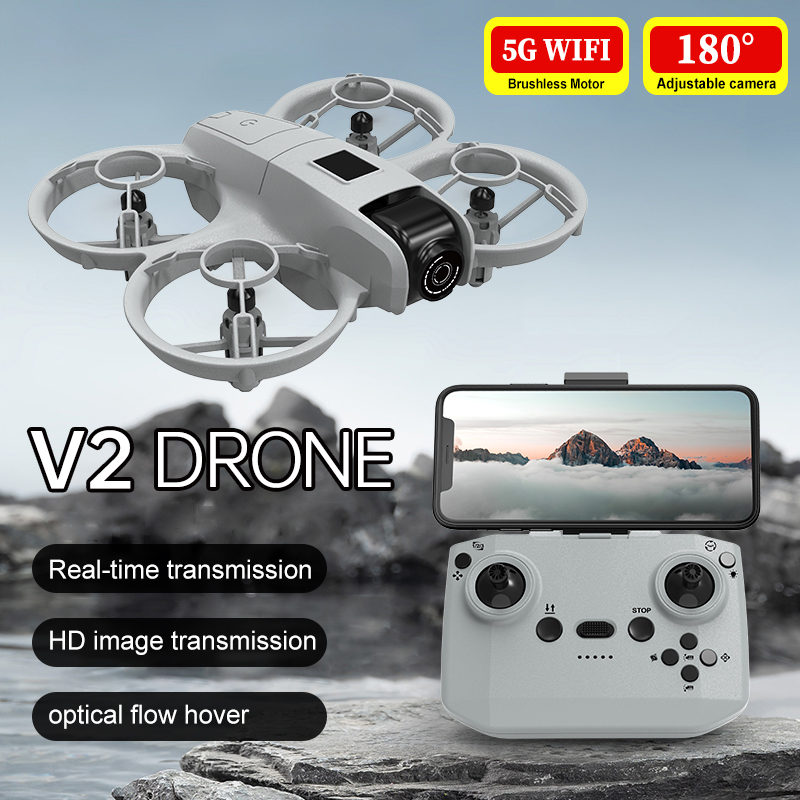 4DRC V2 Mini Drone WIFI RC Qua - Toys For Kids Video review and price