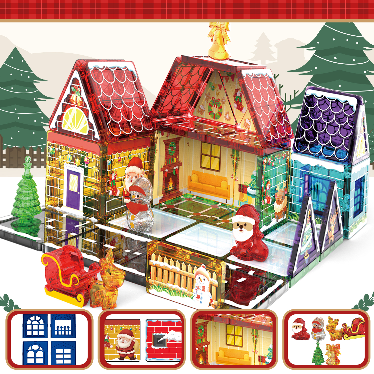 2025 Christmas Colorful Window - Kids Toys Christmas 2025 review and price